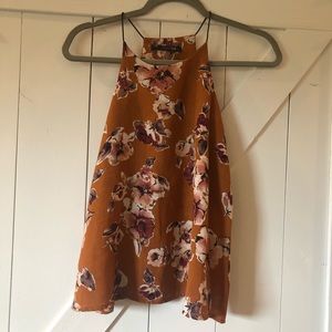 Cute floral tank